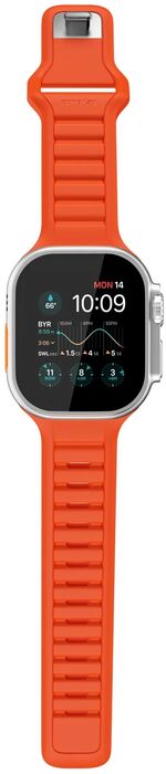 Keybudz Journey ól fyrir Apple Watch 44/45/49 mm  - Appelsínugul