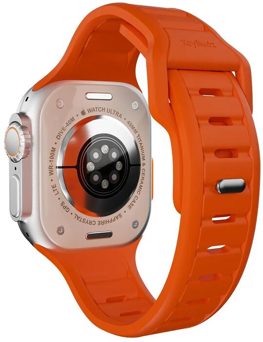 Keybudz Journey ól fyrir Apple Watch 44/45/49 mm  - Appelsínugul