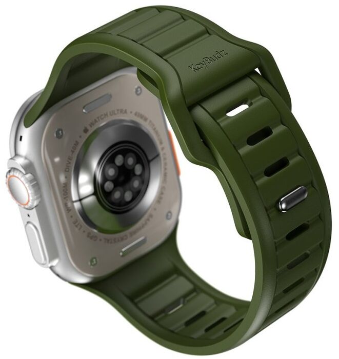 Keybudz Journey ól fyrir Apple Watch 44/45/49 mm  - Græn