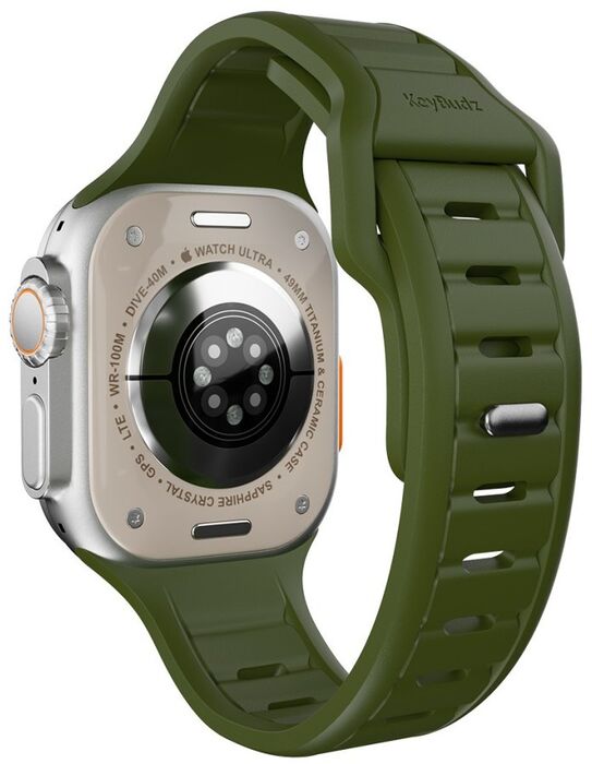 Keybudz Journey ól fyrir Apple Watch 44/45/49 mm  - Græn
