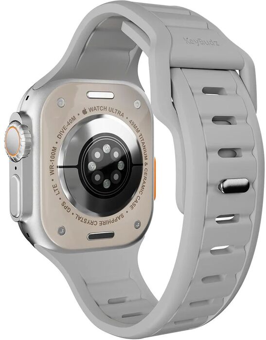 Keybudz Journey ól fyrir Apple Watch 44/45/49 mm - Grár