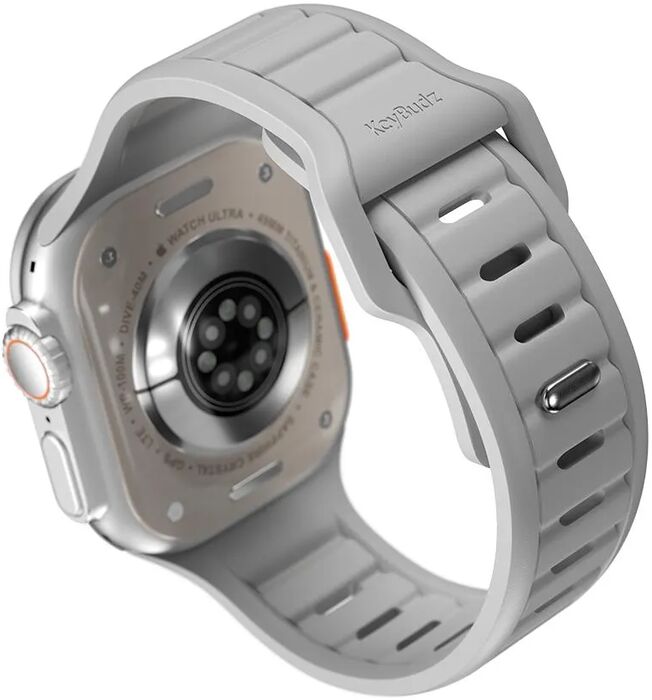 Keybudz Journey ól fyrir Apple Watch 44/45/49 mm - Grár