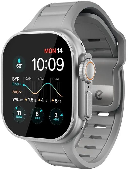 Keybudz Journey ól fyrir Apple Watch 44/45/49 mm - Grár