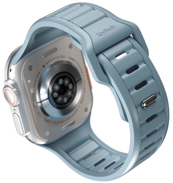 Keybudz Journey ól fyrir Apple Watch 44/45/49 - Ljósblá