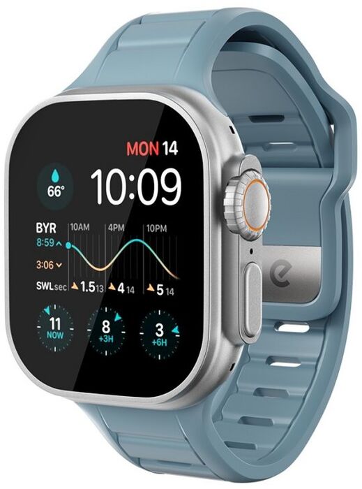 Keybudz Journey ól fyrir Apple Watch 44/45/49 - Ljósblá