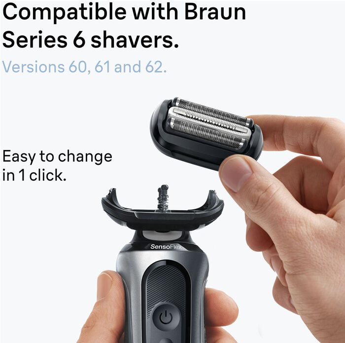 Braun Series 6 rakvélarblað