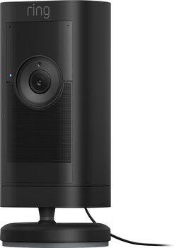 Ring Stick Up Cam Pro Plug-in öryggismyndavél - Svört