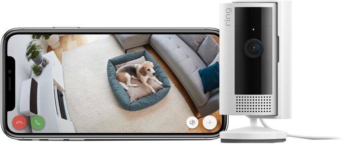 Ring Indoor Cam öryggismyndavél 2. kynslóð - Hvít