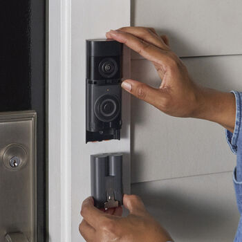 Ring Video Doorbell Plus 2nd Gen dyrabjalla - Silfur
