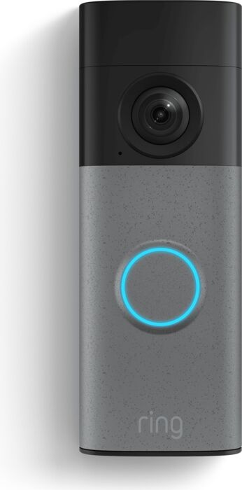 Ring Battery Video Doorbell 2nd Gen + Chime 3rd Gen dyrabjalla - Grá