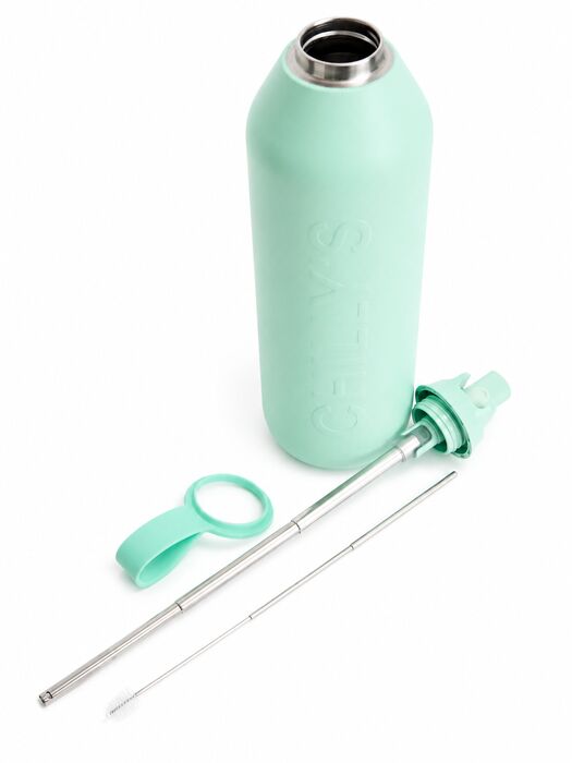 Chilly's S3 Sport Flip 1000 ml flaska - Ljósgræn