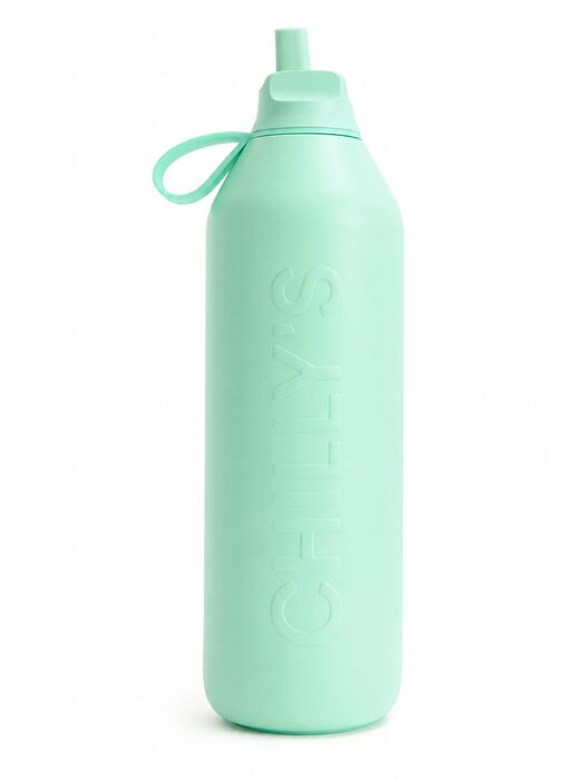 Chilly's S3 Sport Flip 1000 ml flaska - Ljósgræn