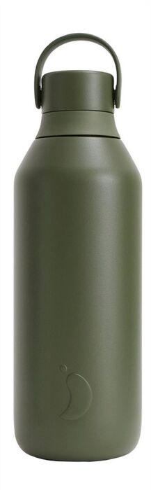 Chilly's S3 500 ml flaska - Dökkgræn
