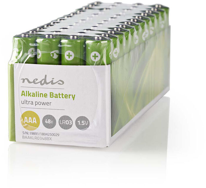 Nedis AAA Alkaline rafhlöður - 1.5 V