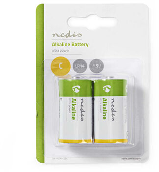Nedis C Rafhlöður Alkaline 1.5V 2stk