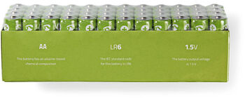 Nedis AA Alkaline rafhlöður - 48stk
