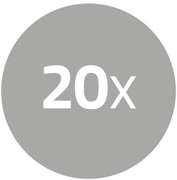 Nedis rafhlöður 20 stk