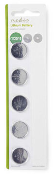 Nedis Rafhlöður CR2016 5stk
