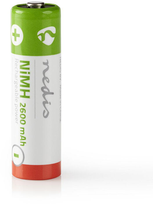 AA hleðslurafhlöður 4stk 2600mAh