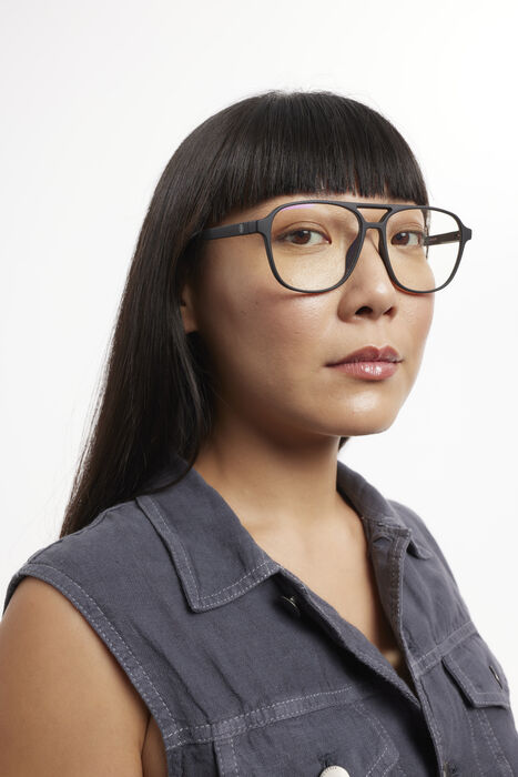 Barner Brad +1,5 skjágleraugu - Black Noir