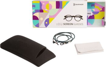 Barner Chamberi skjágleraugu - Black Noir