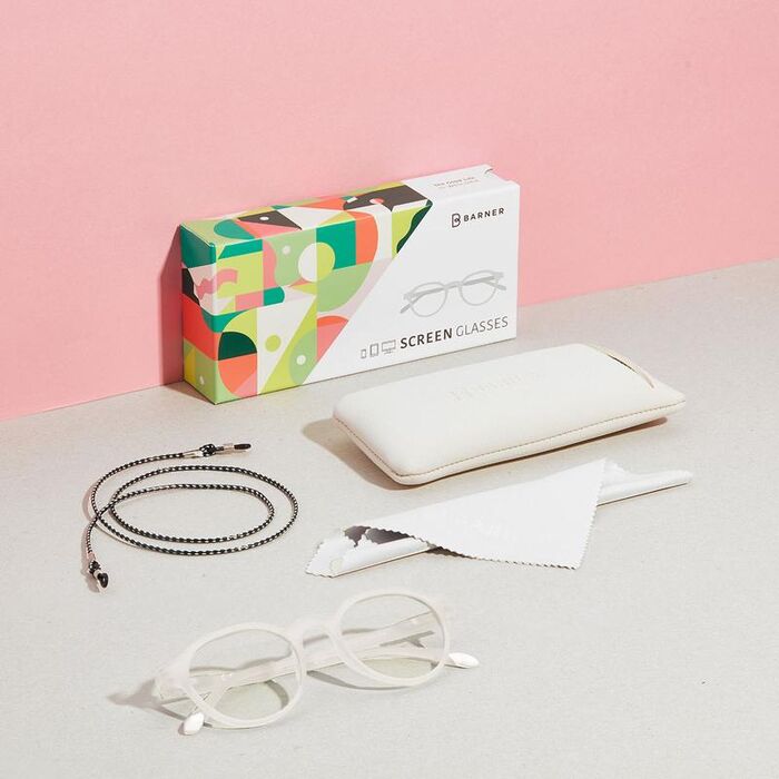 Barner Chamberi skjágleraugu - Coconut Milk