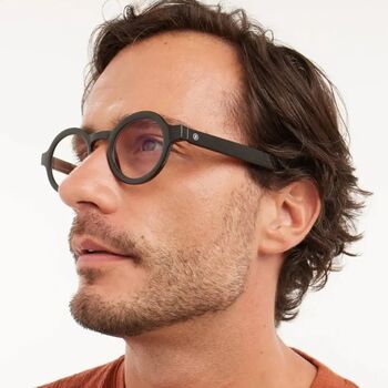 Barner Charles skjágleraugu - Black Noir