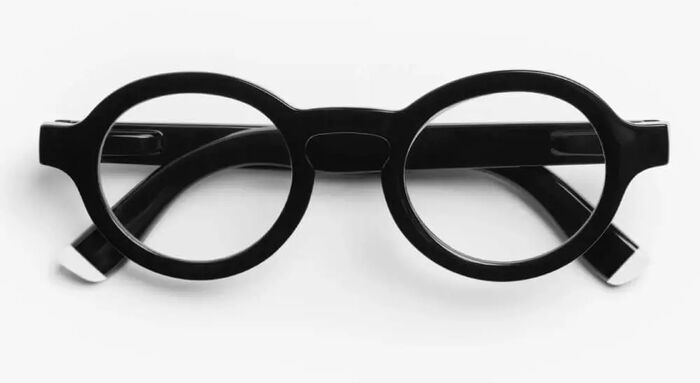 Barner Charles skjágleraugu - Black Noir