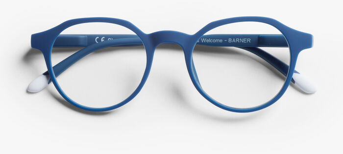 Barner Chamberi +2 skjágleraugu - Navy Blue
