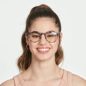 Barner Chamberi skjágleraugu - Pink tortoise