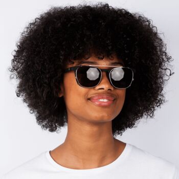 Barner Dalston skjágleraugu - Black Noir