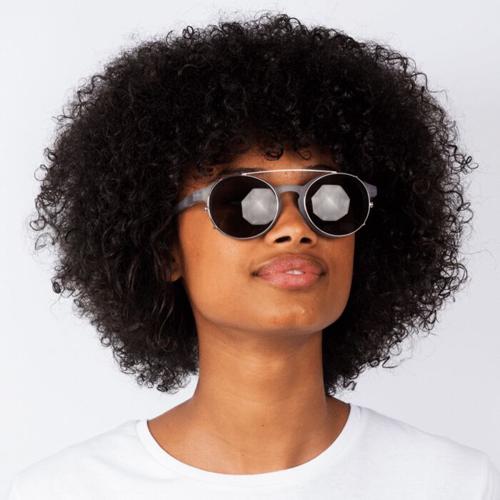 Sólgler með klemmu fyrir Barner La Marais