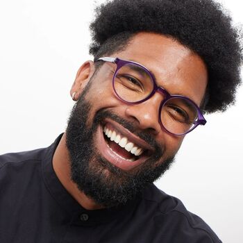 Barner Le Marais Glossy skjágleraugu - Midnight Plum