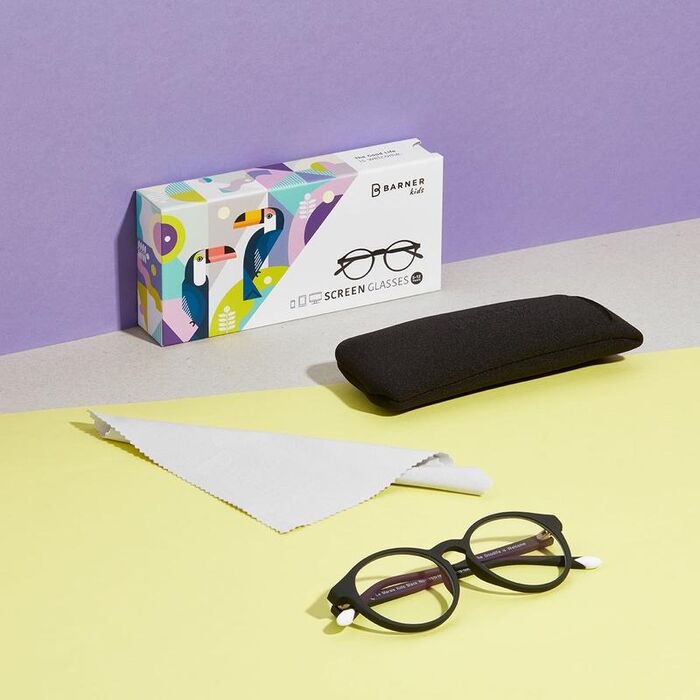 Barner Le Marais Kids skjágleraugu - Black Noir