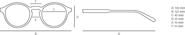 Barner Le Marais Kids skjágleraugu - Black Noir