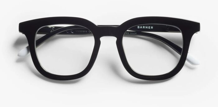 Barner Osterbro Glossy skjágleraugu - Black Noir