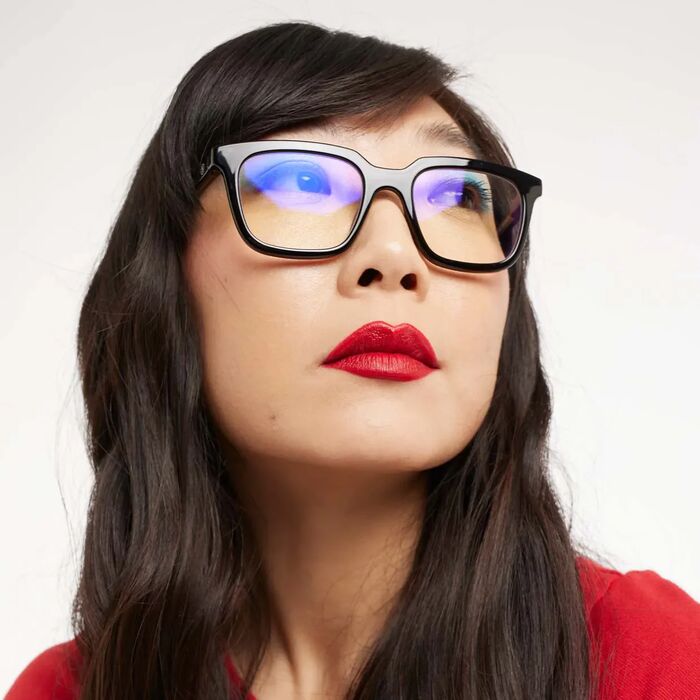 Barner Holly Glossy skjágleraugu - Black Noir