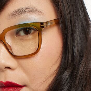 Barner Holly Glossy +3 skjágleraugu - Ecru Olive