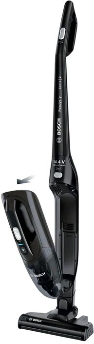 Bosch Readyy'y 2-í-1 skaftryksuga - Svört