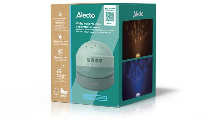 Alecto White Noise tæki - Grænt