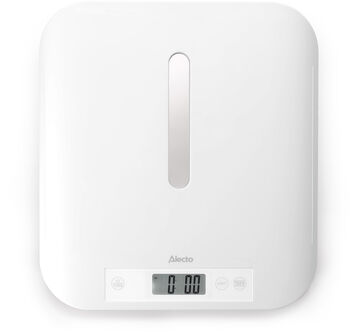 Alecto barna/gæludýravog - Hvít