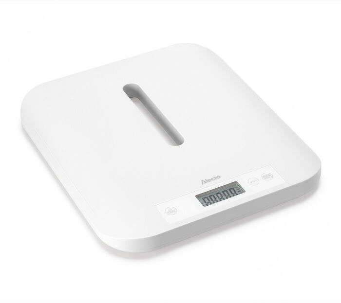 Alecto barna/gæludýravog - Hvít