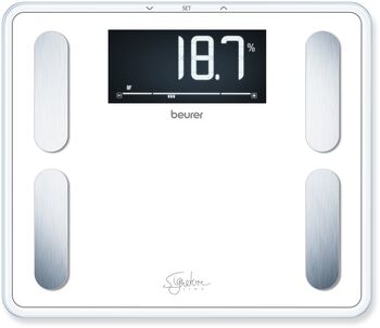 Beurer BF410 SignatureLine XXL snjallbaðvog - Hvít