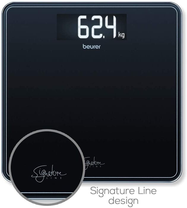 Beurer baðvog GS 400 - Svört