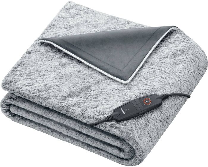 Beurer HD75 Cosy Nordic hitateppi - Grátt
