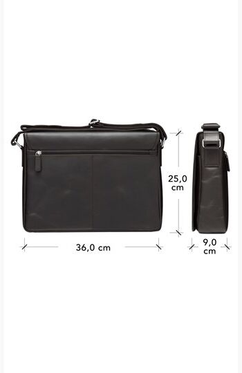 Dbramante1928 Marselisborg hliðartaska - Dökkbrún