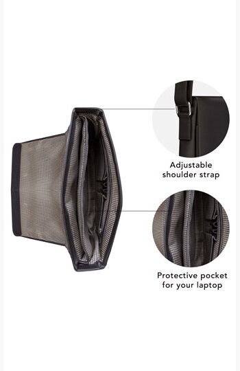 Dbramante1928 Marselisborg hliðartaska - Dökkbrún