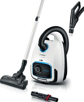 Bosch Series 6 ProSilence ryksuga - Hvít