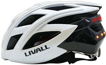 Livall BH60SE 55-61cm hjólahjálmur m. hátalara - Hvítur