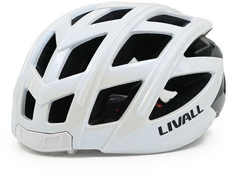 Livall BH60SE 55-61cm hjólahjálmur m. hátalara - Hvítur